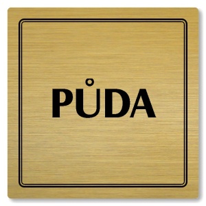 Půda, 148x148mm, zlatá, Utah